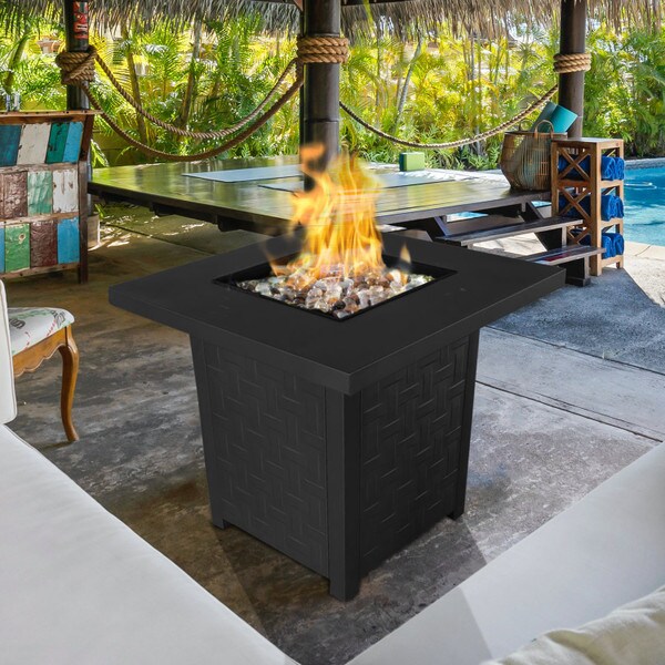 Laureen Square Firepit table